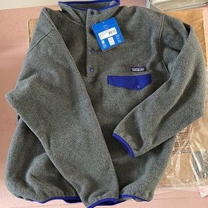 Mens Patagonia gray Synchilla Medium